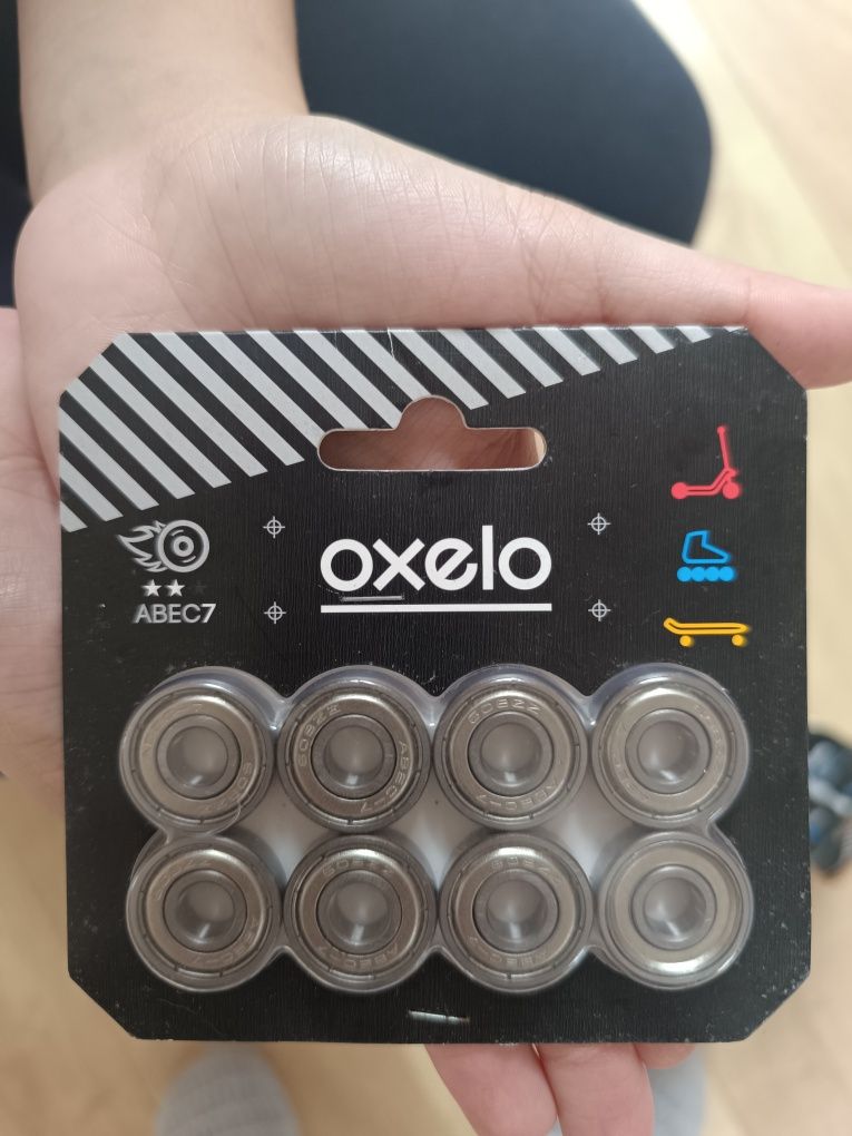 Kit rodas e rolamentos para patins Decathlon