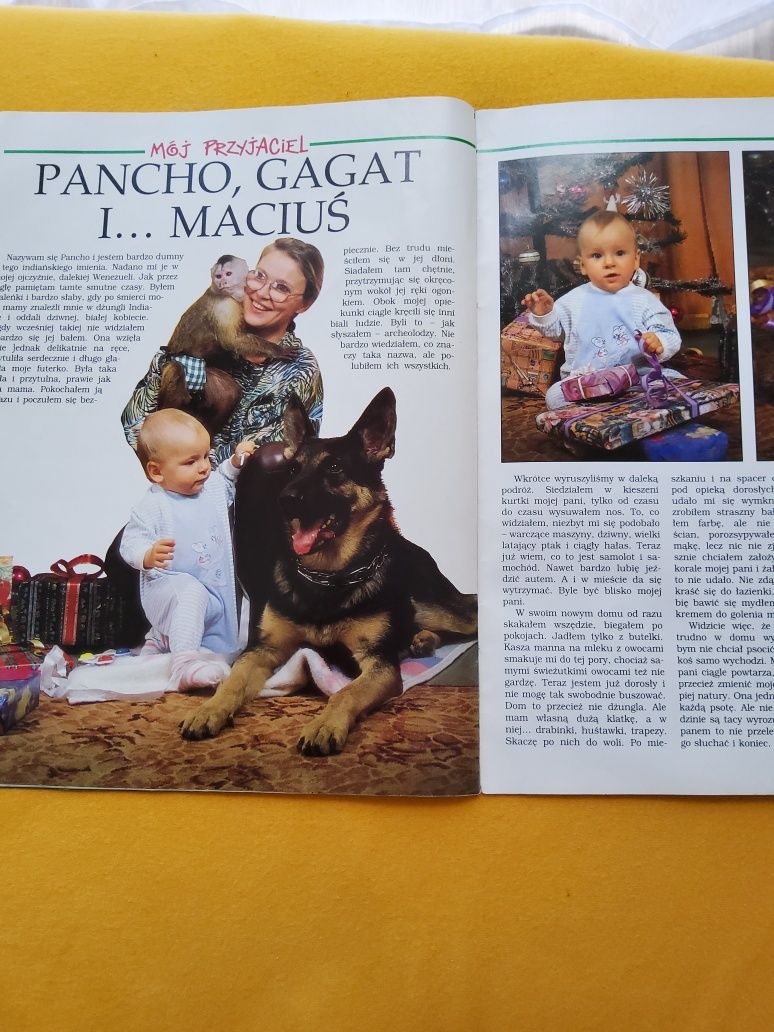 Zwierzaki magazyn  dla dzieci  r.1994