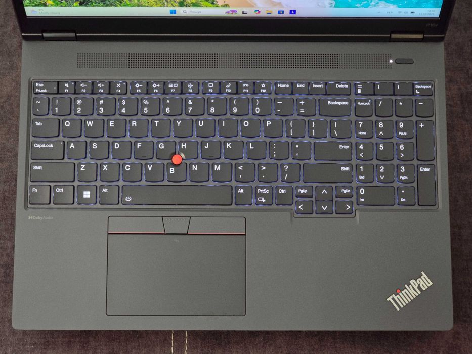 Lenovo ThinkPad P16v Gen1 (16" 4K IPS /7840HS/ 32 DDR5/ 512+512Gb SSD)