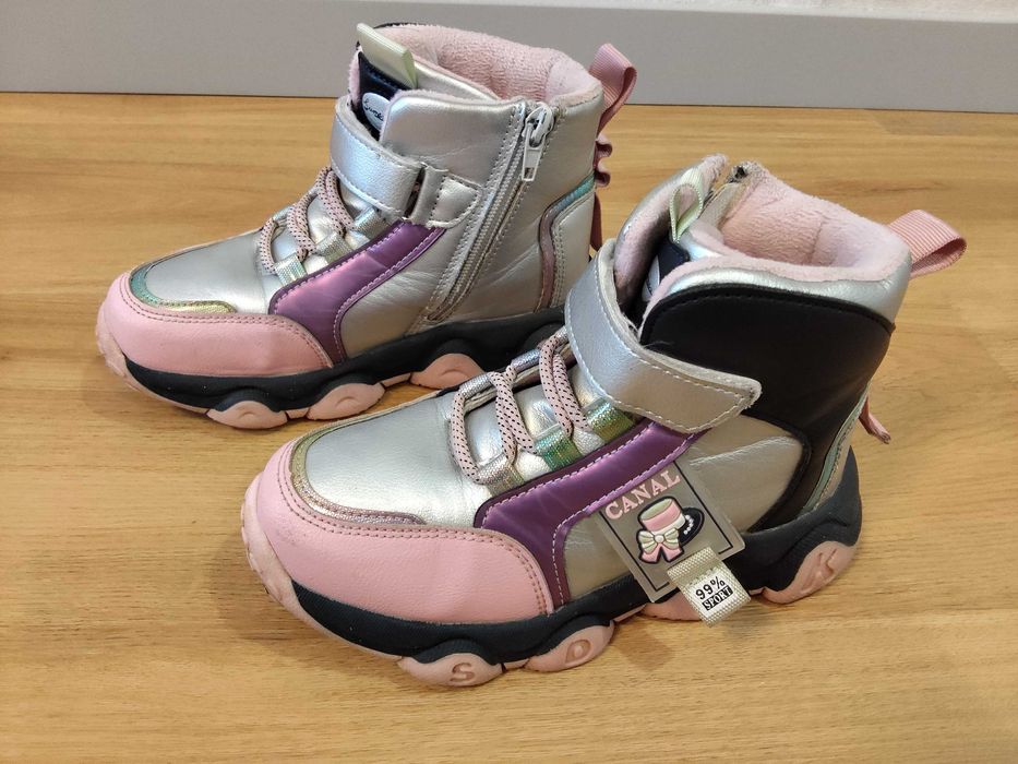Ботинки Clibee демісезонні на дівчинку 28,30