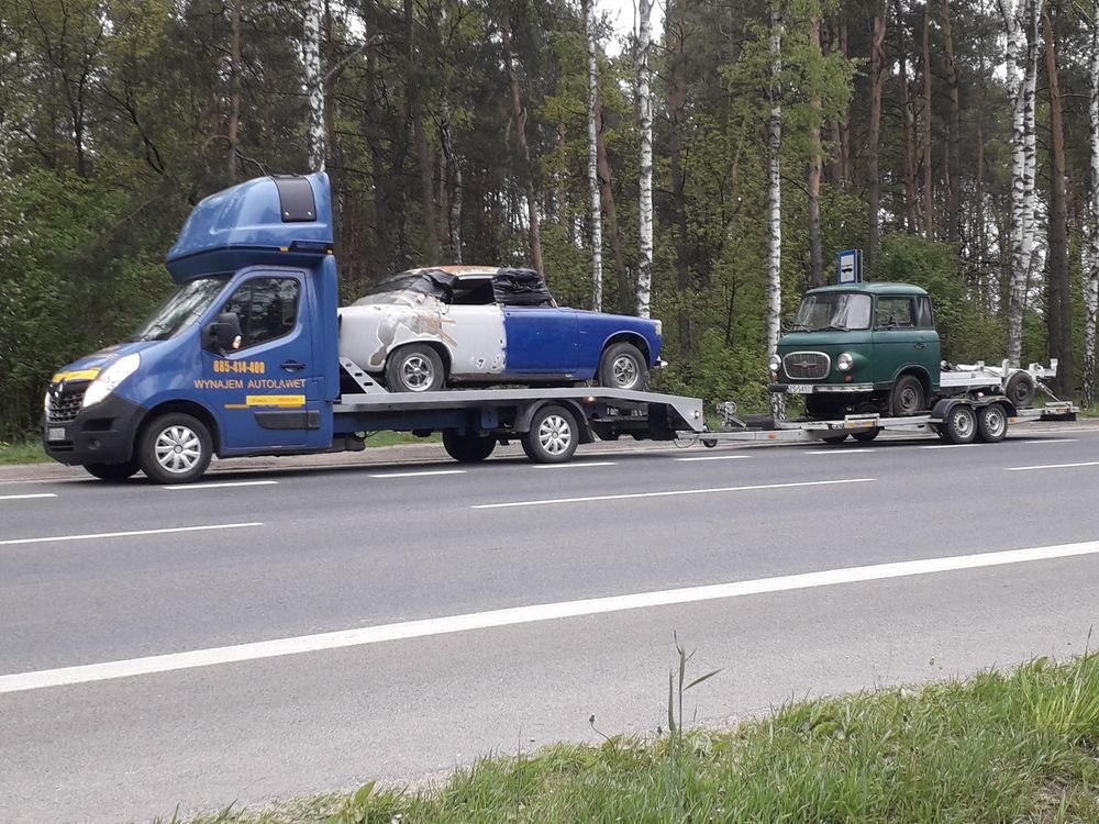 Usługi transportowe transport holowanie pomoc wypożycz wynajem winda