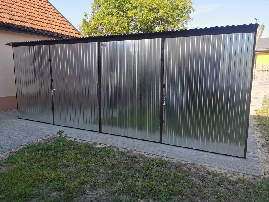 Garaż blaszak 6x5 Garaż blaszany Producent Magazyn 3x5 4x6 2X3 7x7 6x6