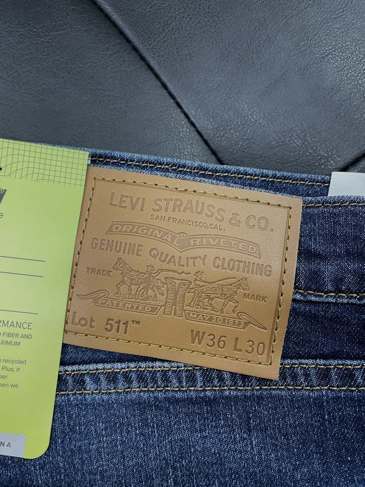 Оригінальні Чоловічі джинси LEVIS 511 slim