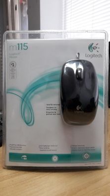 Мышь USB Logitech M115, Black