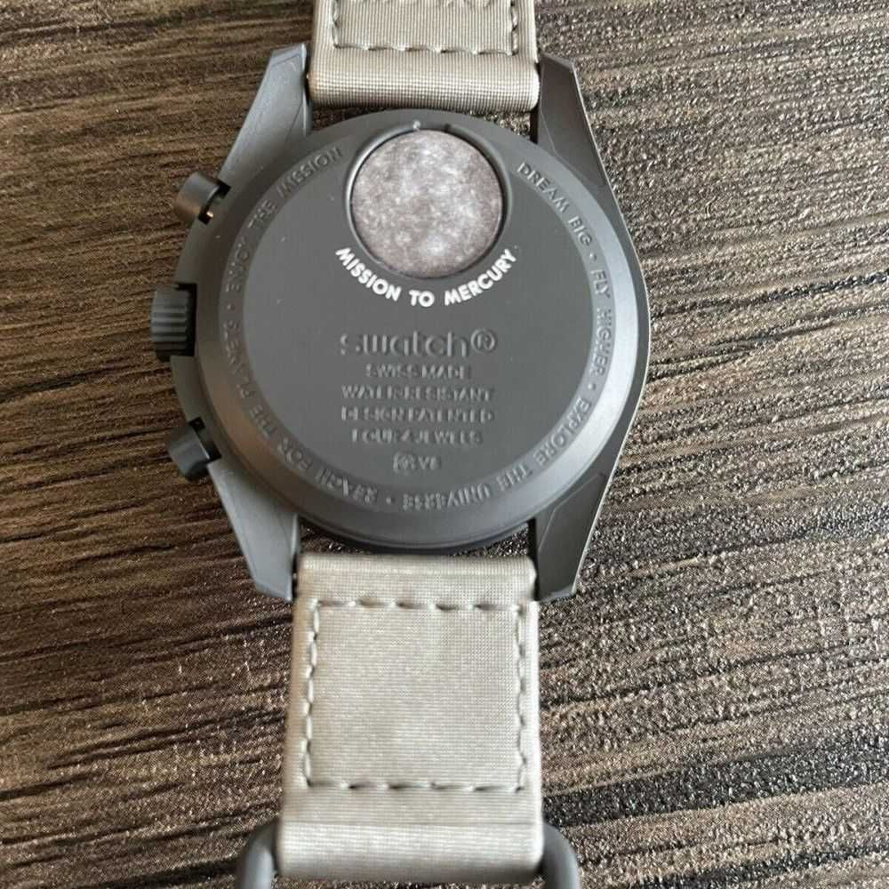 Omega x Swatch Merkury SO33A100 – Nowość MoonSwatch 2025