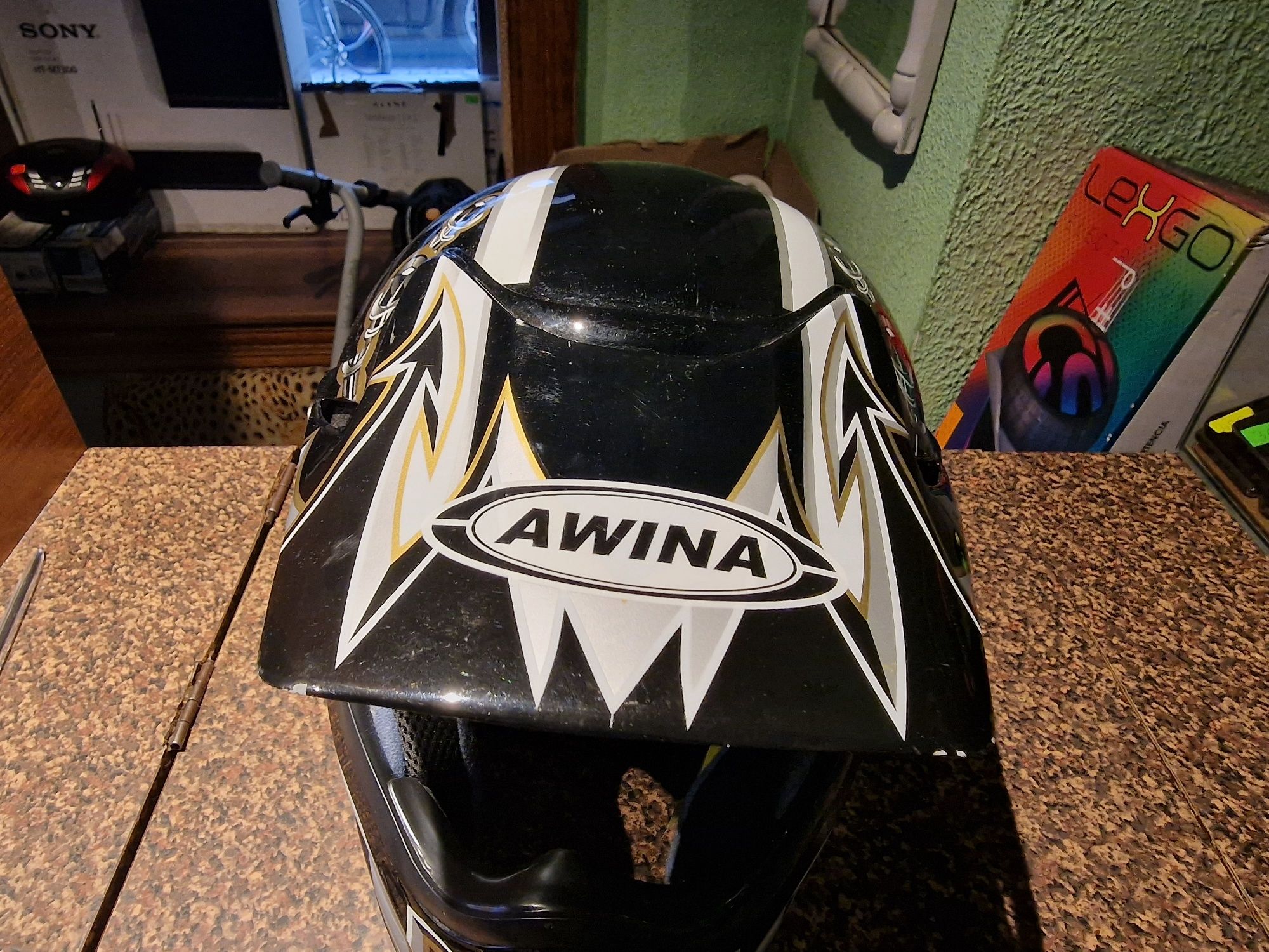 Kask awina  enduro downhill