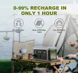Estacao de energia portátil NOVA 600 W litio
Litio LiFeP04