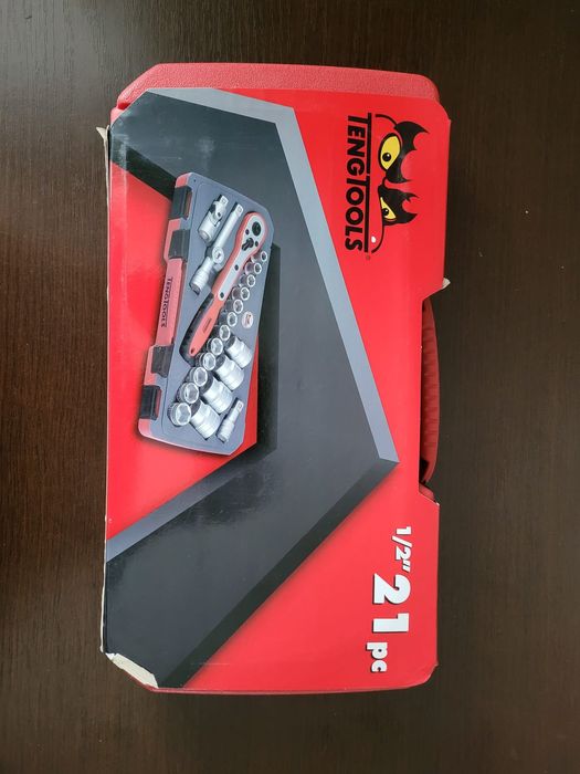 Nowy zestaw nasadek 1/2 kluczy nasadowych  10-32 grzechotka TengTools