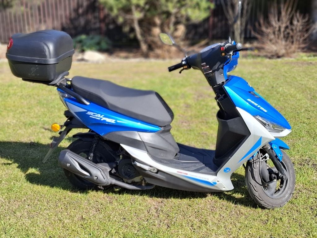 Skuter Barton Scalpel 50ccm, 2020 rok, niecałe 400 km
