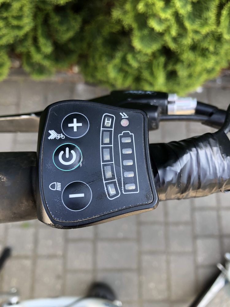 Rower Elektryczny dwie baterie