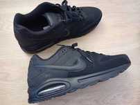 Buty Sneakersy Nike AirMax Command 45 NOWE Czarne skórzane