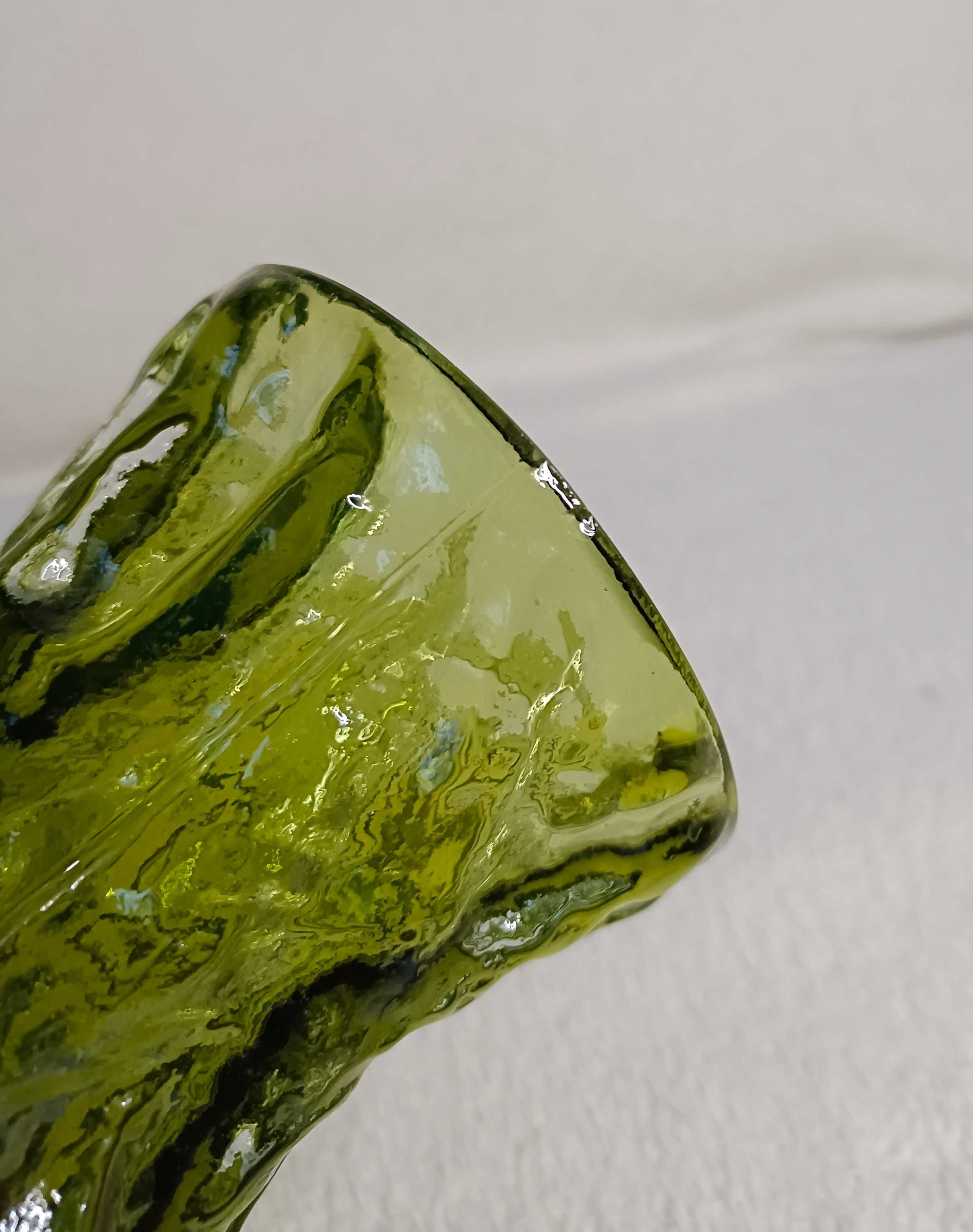 Wazon szklany, zielony, Ingrid Glass