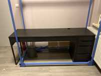 Biurko Ikea Micke z komoda Micke zestaw