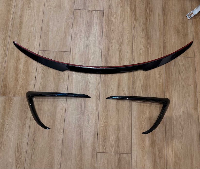 спойлер на Tesla Model 3, Y жабры, дефлектор, тюнинг, накладки, губа