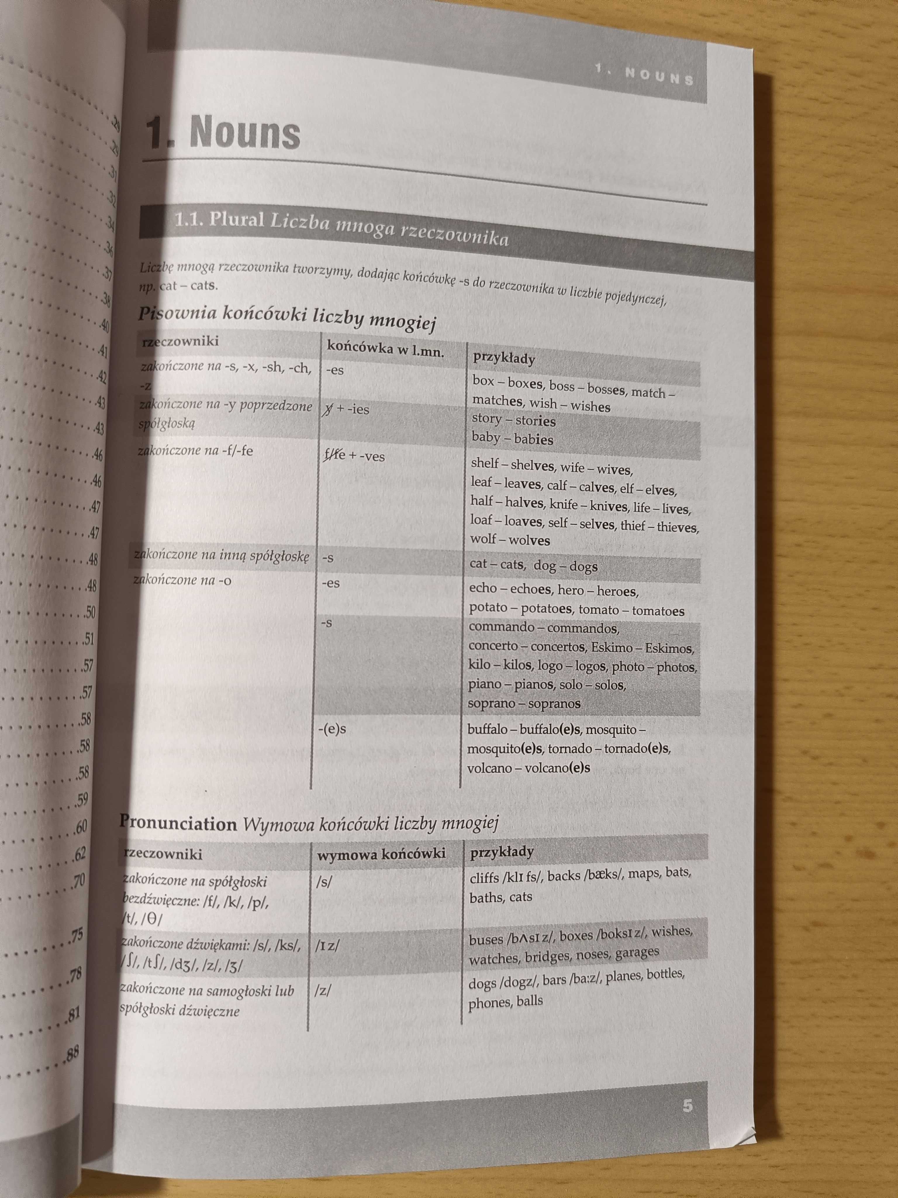 Tablice szkolne - gramatyka angielska i biologia