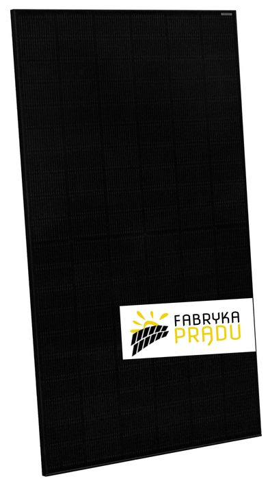 Panele fotowoltaiczne 530W Panel Full Black oraz Srebrna rama. Od ręki