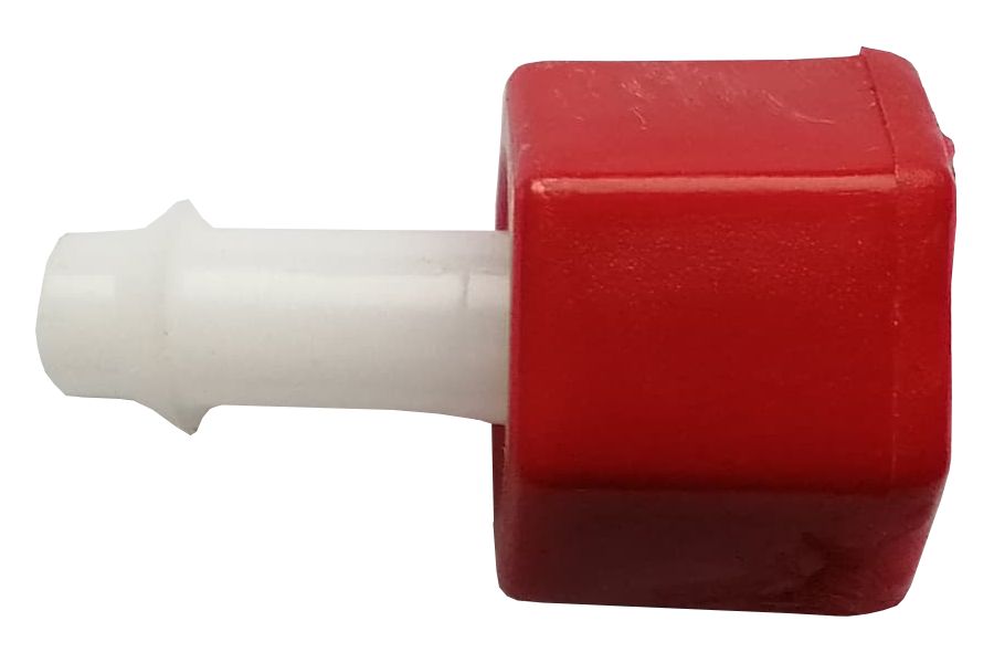 Króciec na węża 1/4" do poidła dzwonowego Jumbo, Plasson