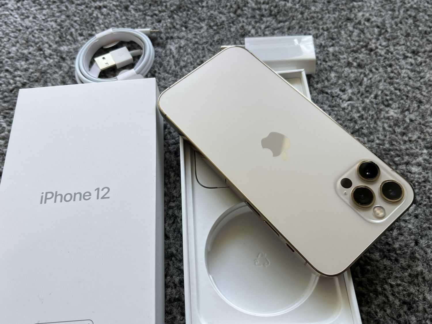 iPhone 12 Pro 128GB GOLD ZŁOTY Rose Bateria 98% Gwarancja Faktura