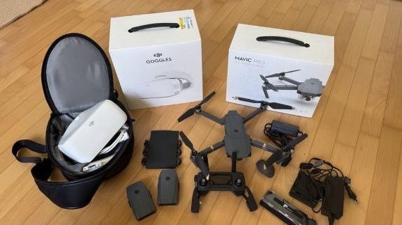 Дрон Mavic Pro Fly More Combo + DJI Goggles (EU) – Повний комплект