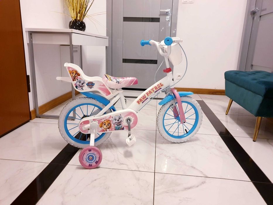Rower dla dzieci Toimsa Psi Patrol Biały 14"