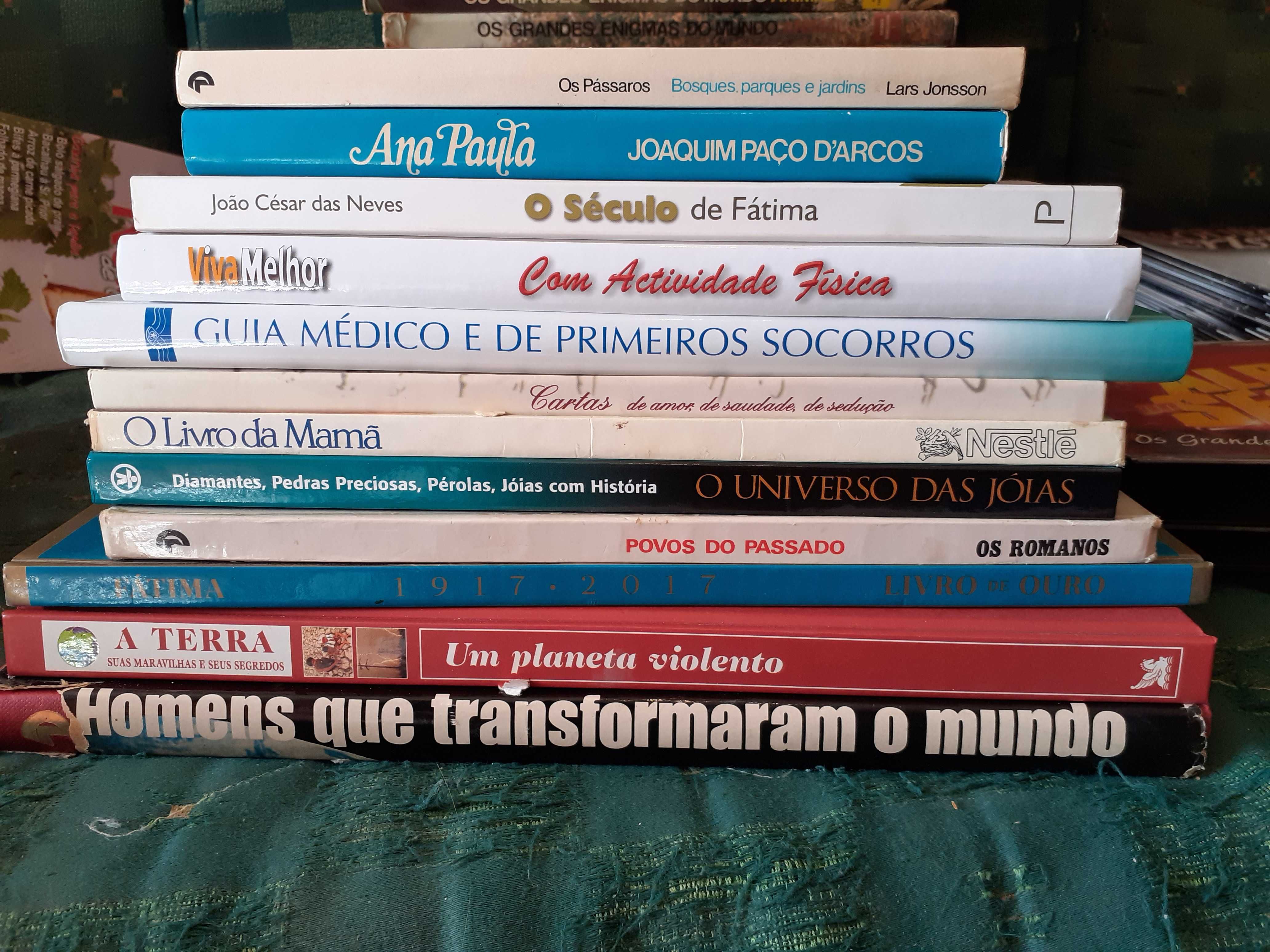 Livros  em bom estado,muita variedade de leitur