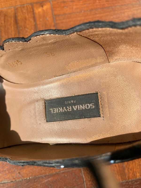 Sapatos de Salto com Laço e Bolinhas - Sonia Rykiel
