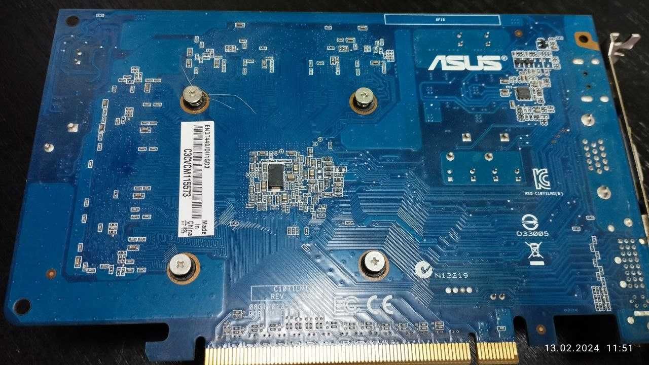 Відеокарта Asus PCI-Ex GeForce GT 440 1024MB