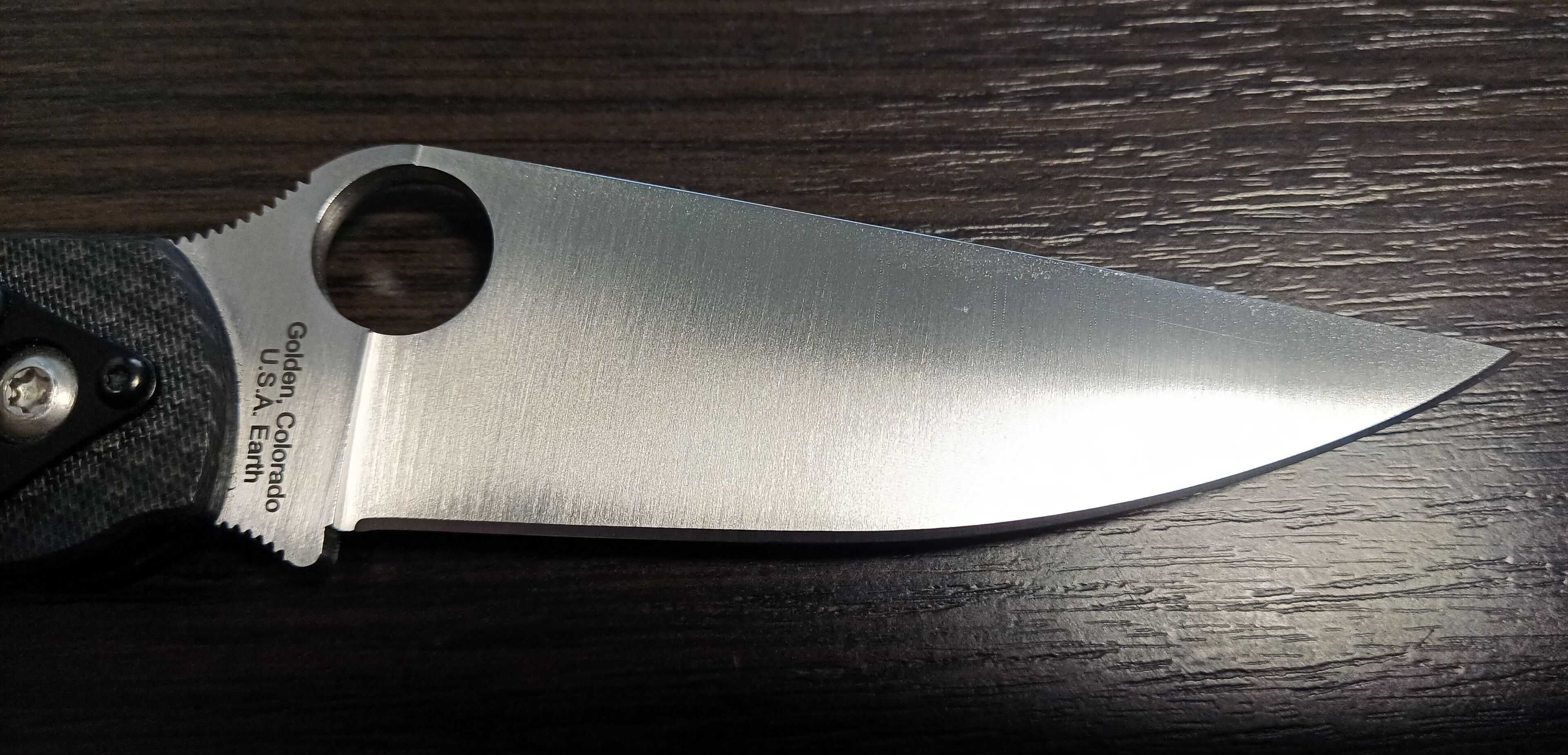 Spyderco Military 52100. Sprintrun 2016, 1000 шт.