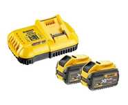 Zestaw Ładowarka 2x Akumulator 9Ah XR Flex Volt 18V DCB118X2-QW Dewalt