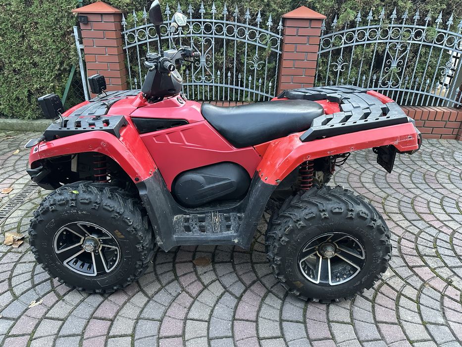 2014 4x4 zarejestrowany l7e  Dinli 400 grizzly can am cf moto polaris