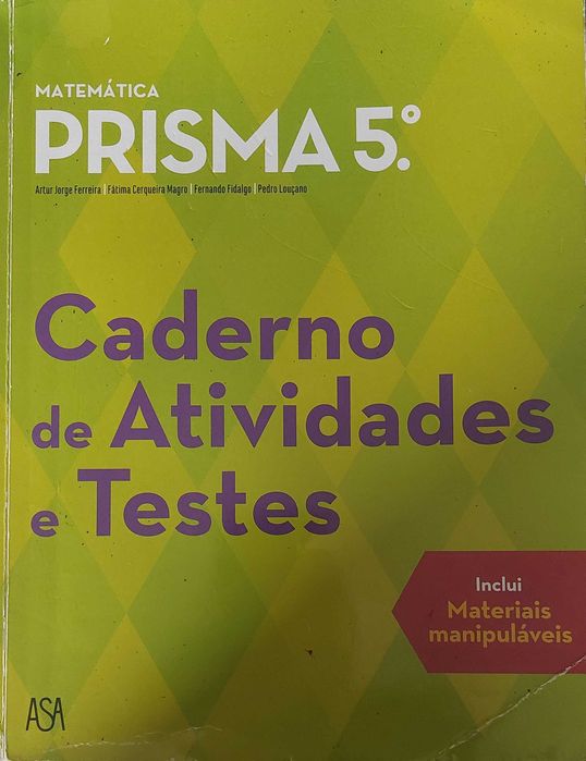 Livro Fichas / Caderno atividades - 5° ano