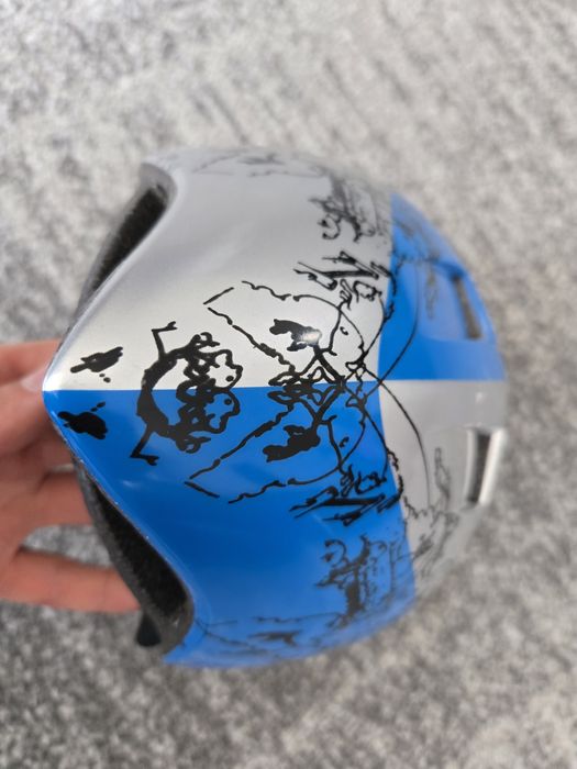 Kask Czasowy Unikatowy Roz M/L 57-62cm Rowerowy Red Bull Triathlonowy
