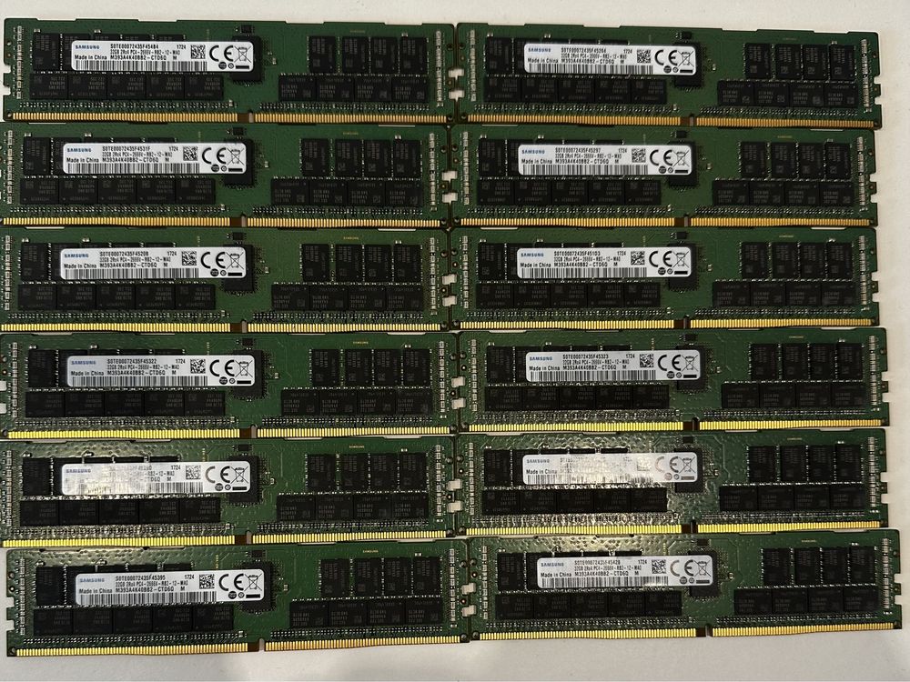 Серверная память Samsung DDR4 32gb PC4-2666 Rdimm Ecc