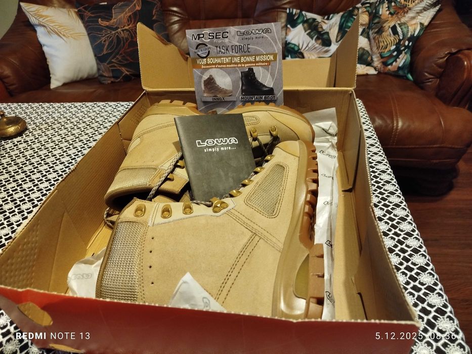 Buty LOWA ELITE DESERT Ws-Wtu roz. 41,5 nowe