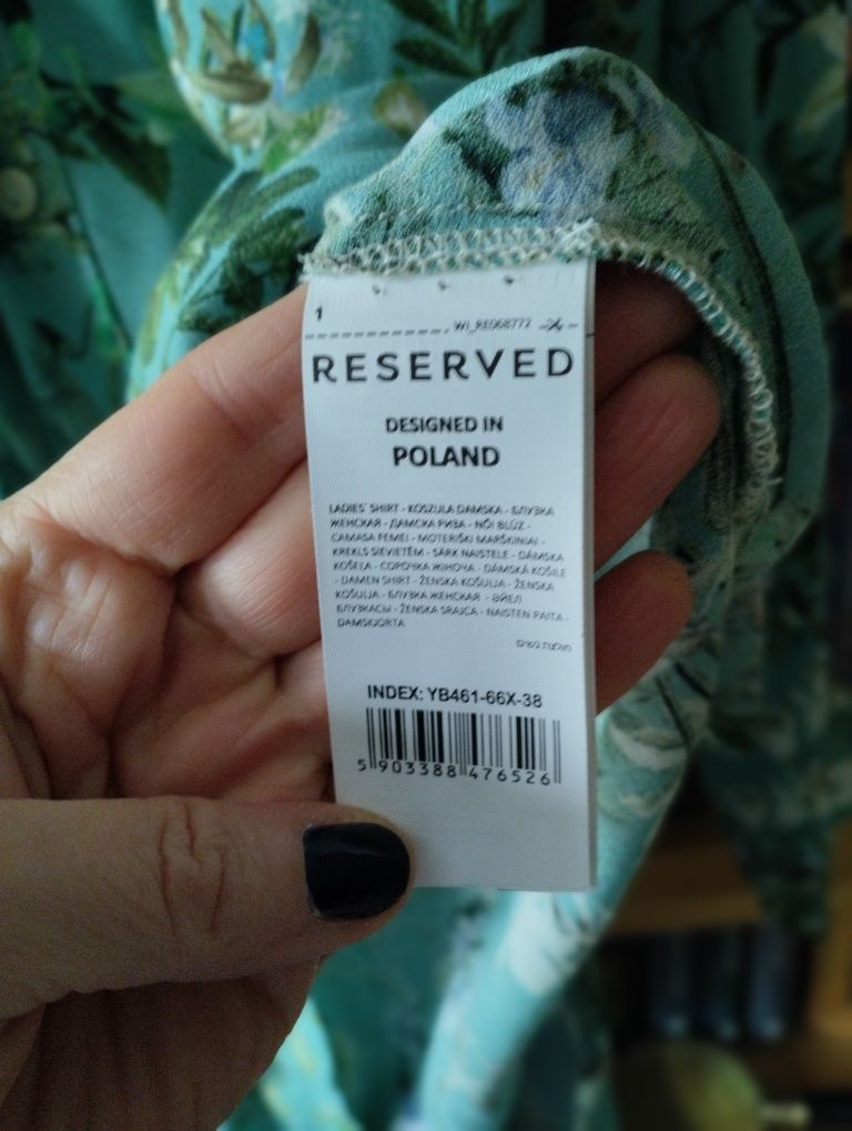 Nowa zwiewna koszula tunika Reserved M 38