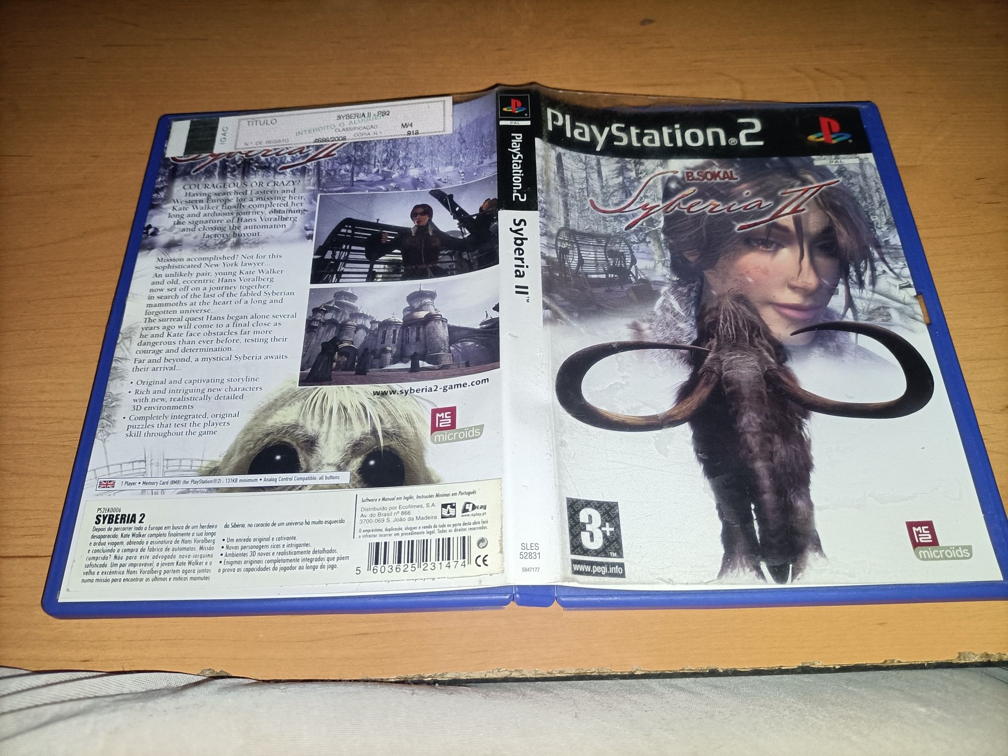 Syberia 2_Playstation 2