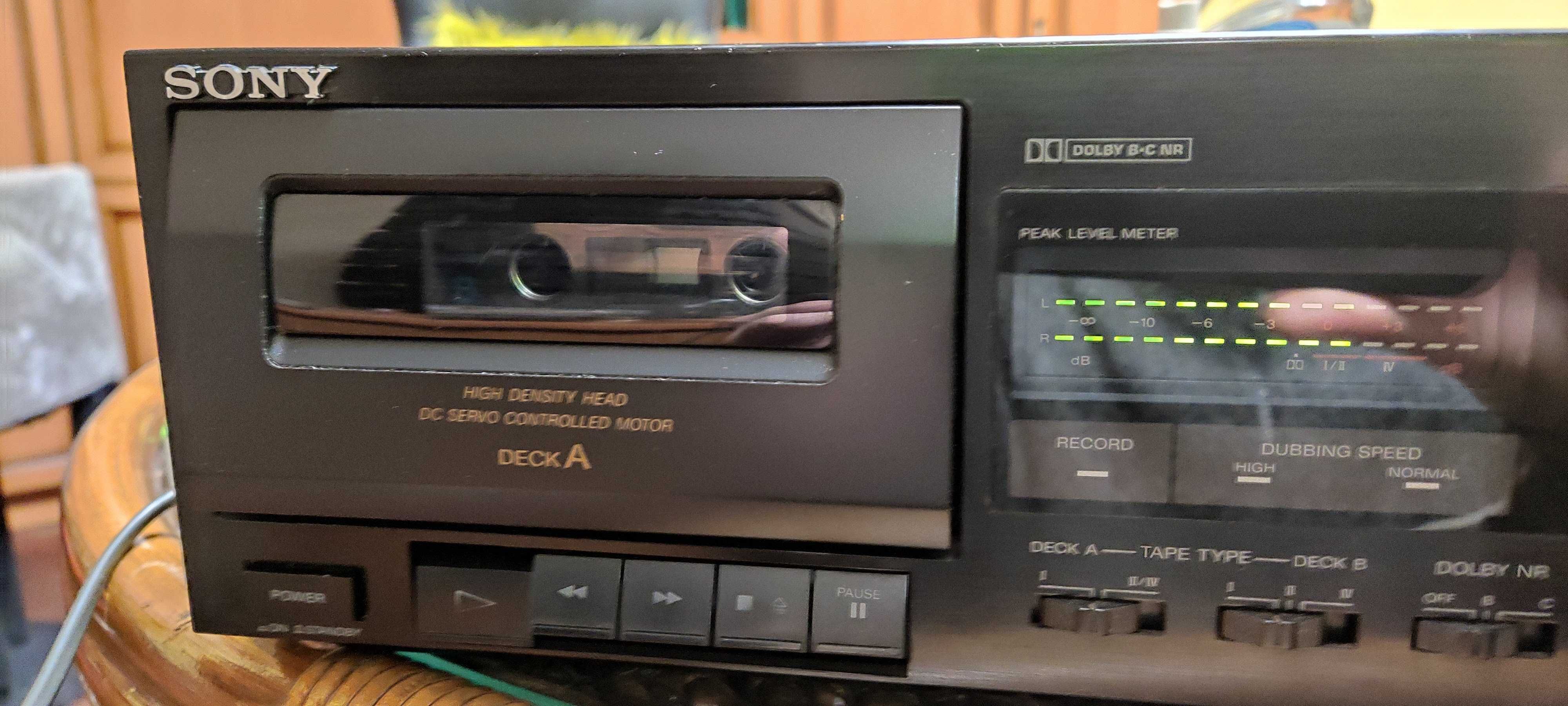 SONY model TC-W365 deck po servisie warto!