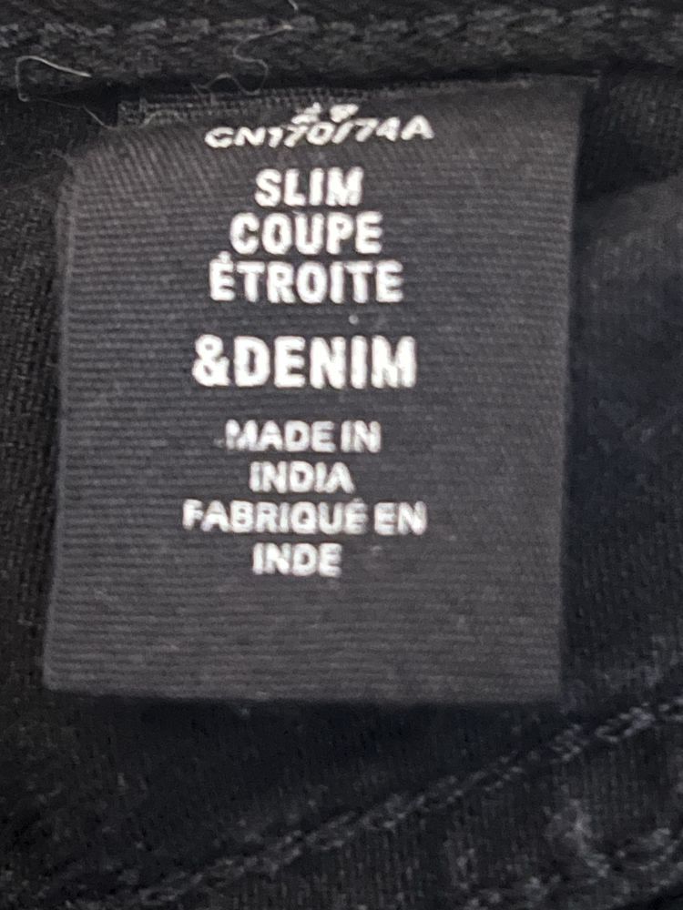 H&M czarne jeansy slim couple etroite 170/74A rozmiar 29