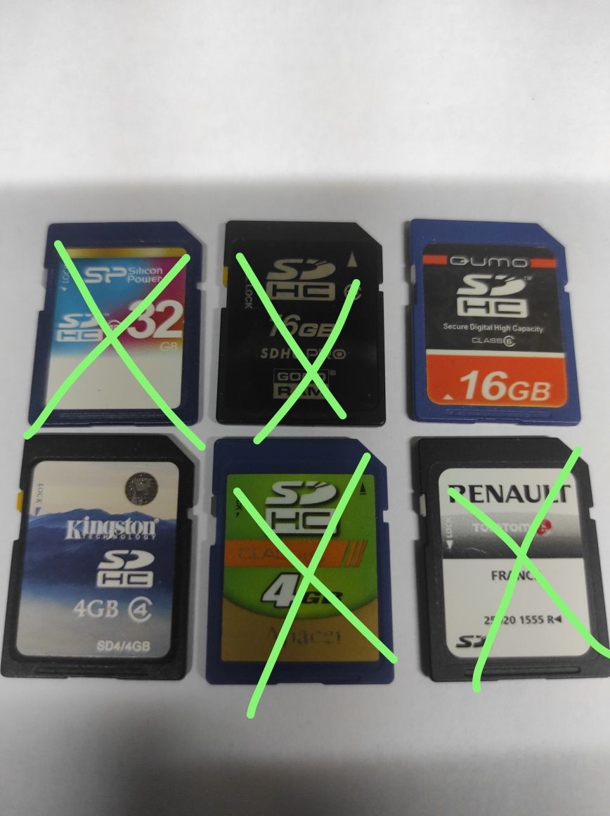 Карта пам'яті, microSD, SD карта , флешка для телефона 2, 4,16, 32,