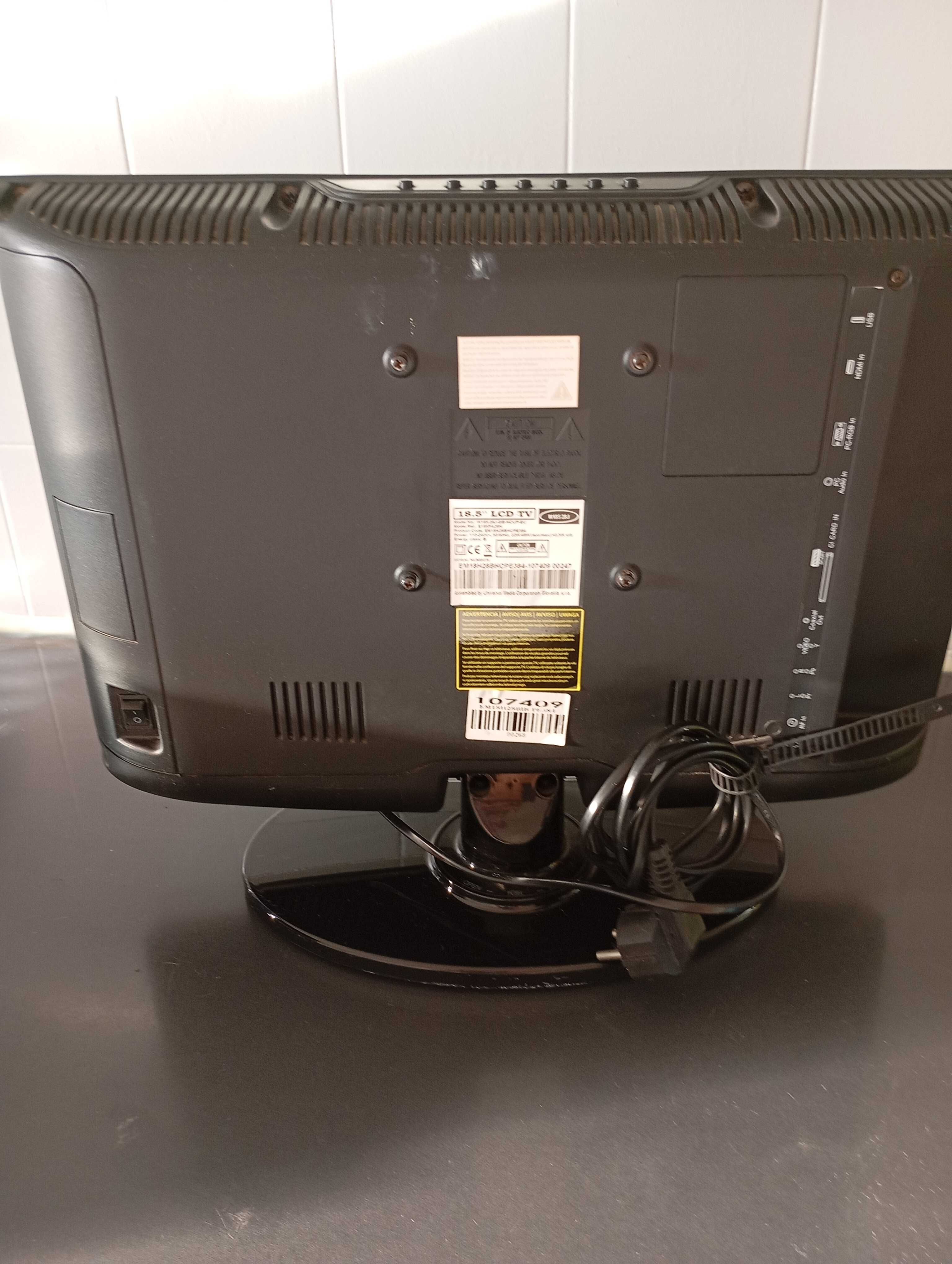 LCD TV 18,5" em bom estado