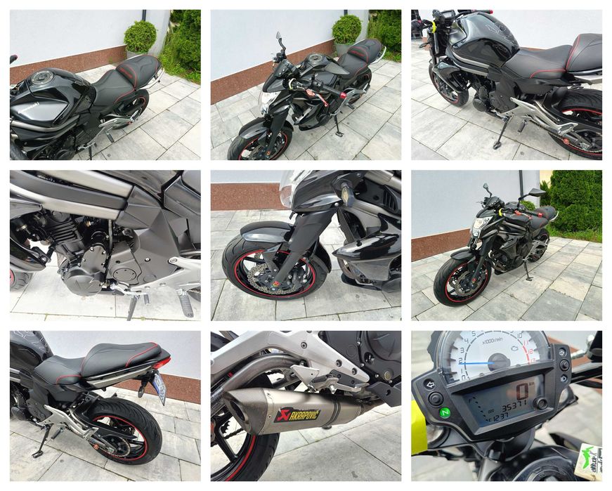 Kawasaki ER-6N 2013 Akrapovic 35371 km transport raty na oświadczenie!