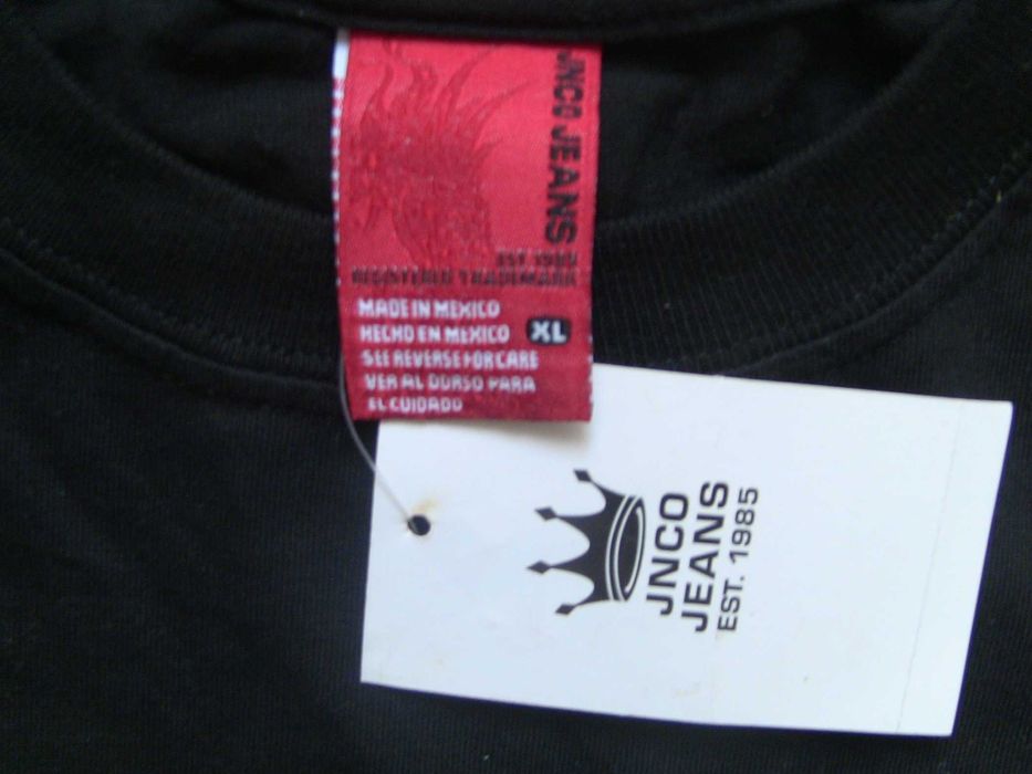 Мужская винтажная коллекционная рэп футболка JNCO, оригинал размер XL