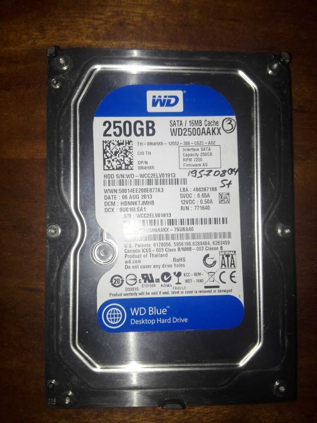 Жесткий диск 3.5 250Gb