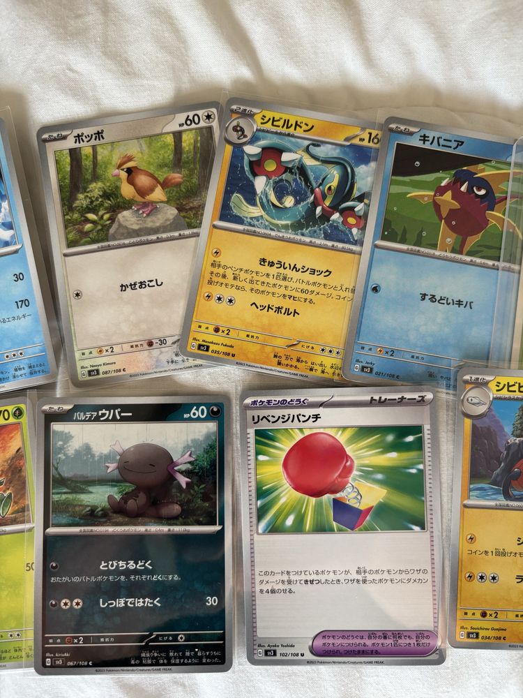 Pokemon Cards - Japanese Ruler of the Black Flame