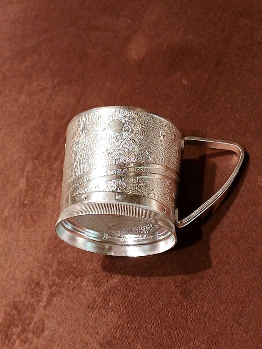 Подстаканник новый в блеске Космос .ссср.