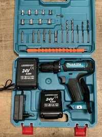 Шуруповерт makita 331 набор инструментов и запасной аккумулятор 24v