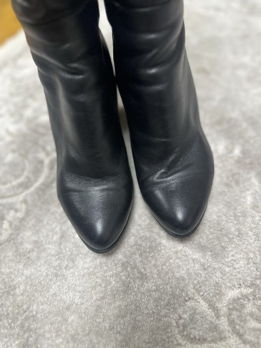 Ботфорти з натуральної шкіри 38 р. Nivelle чоботи зимові