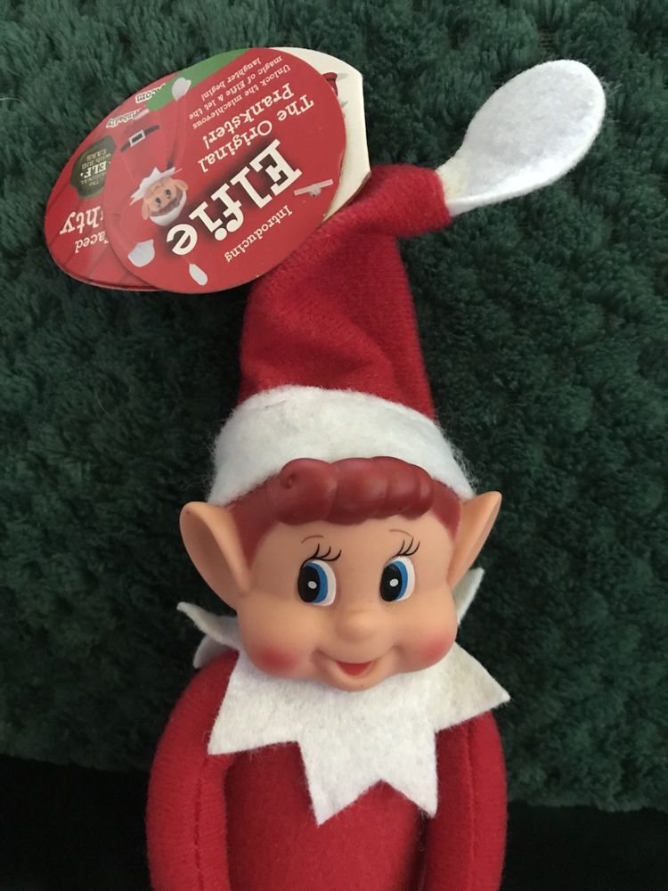 Skrzat elf on the shelf chłopiec prankster psotnik nowy z metka z UK