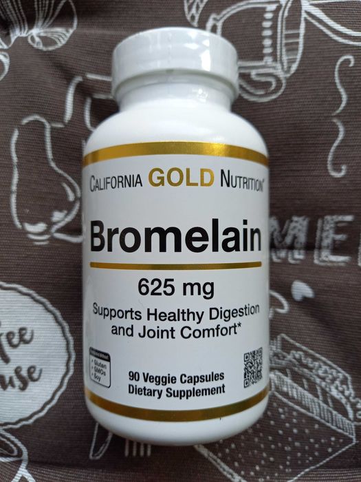 NOW Foods бромелаин бромелайн bromelain 500 625 мг California gold