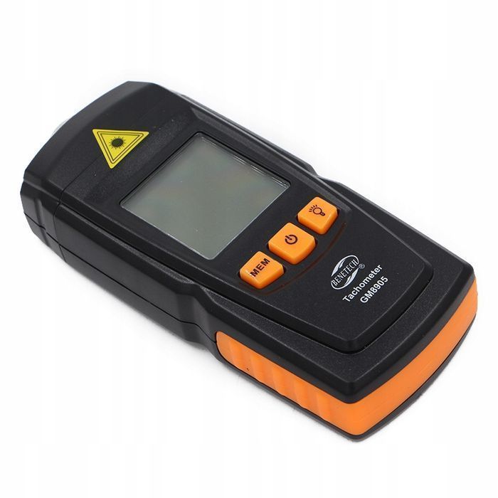 Tachometr Laserowy Miernik Obrotów 99999 Rpm Lcd